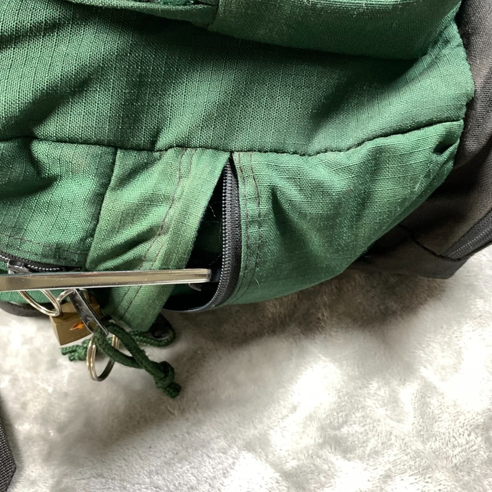 Vintage JanSport Backpack Day‎ Pack Green Made in USA… - Gem